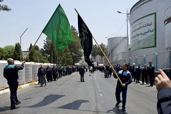 برگزاری مراسم عزاداری سید و سالار شهیدان در پالایشگاه نفت پارس

