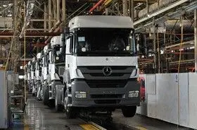 افزایش چشمگیر تولید خودروهای سنگین باری