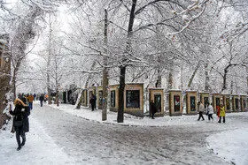 بارش باران و برف در ۲۵ استان