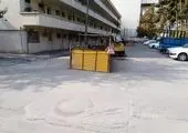نصب دو دستگاه شیرخط ۴۰۰ میلی‌متری درمیدان جانبازان