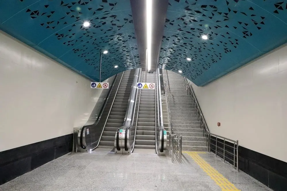 تعداد پله برقی های مترو به هزار و ۳۵۶ دستگاه رسید
 