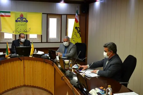 حضور سرپرست شهرداری کلانشهراراک درشرکت گازاستان مرکزی