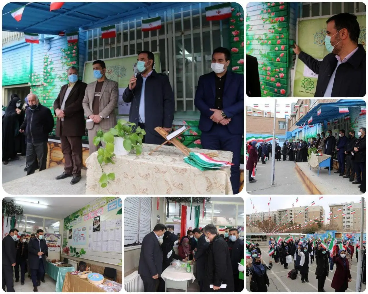  شهردار منطقه 15 زنگ انقلاب را در منطقه انقلابی تهران نواخت