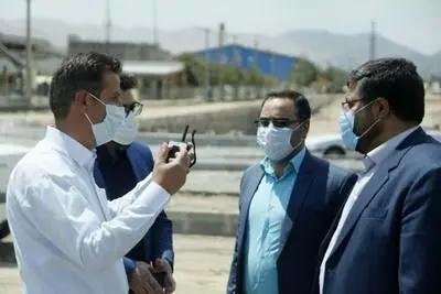 بازدید اعضای شورای اسلامی شهر و سرپرست شهرداری اراک، از پروژه تقاطع غیرهمسطح مقاومت

