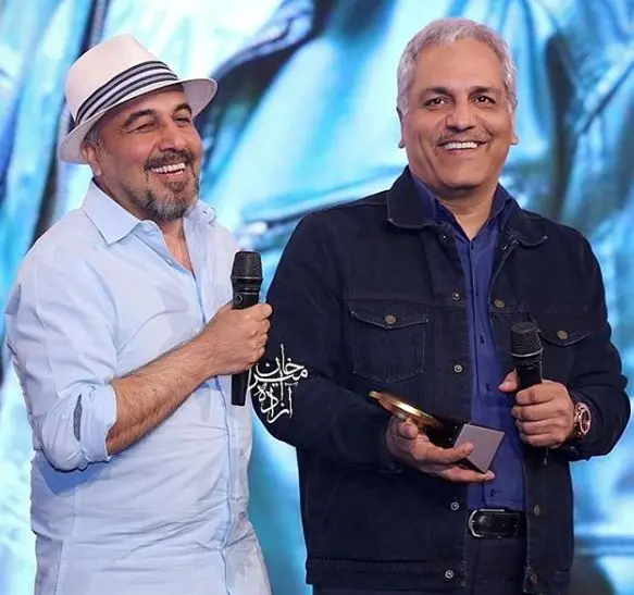 شهرام آذر به مهران مدیری: خوانندگی نکن+عکس 