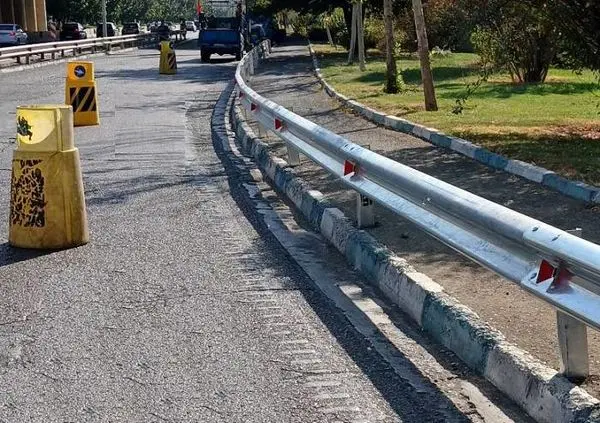 لوپ ارتباطی بزرگراه هاشمی رفسنجانی غرب به چمران جنوب، ایمنسازی شد