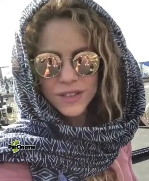 حجاب جالب شکیرا در لبنان+عکس