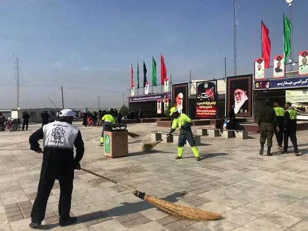 تداوم ارایه خدمات شهرداری منطقه چهار در مرز چذابه تا پایان مهرماه