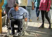 پیمایش ۳/۵ کیلومتری با ویلچر در محله مهرآباد جنوبی

