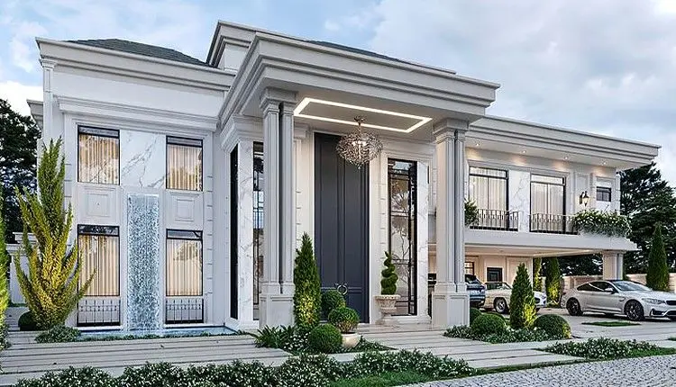  بهترین متریال طراحی نمای نئوکلاسیک؛ راهنمای تخصصی انتخاب متریال استاندارد و ماندگار