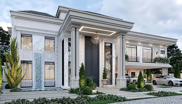  بهترین متریال طراحی نمای نئوکلاسیک؛ راهنمای تخصصی انتخاب متریال استاندارد و ماندگار