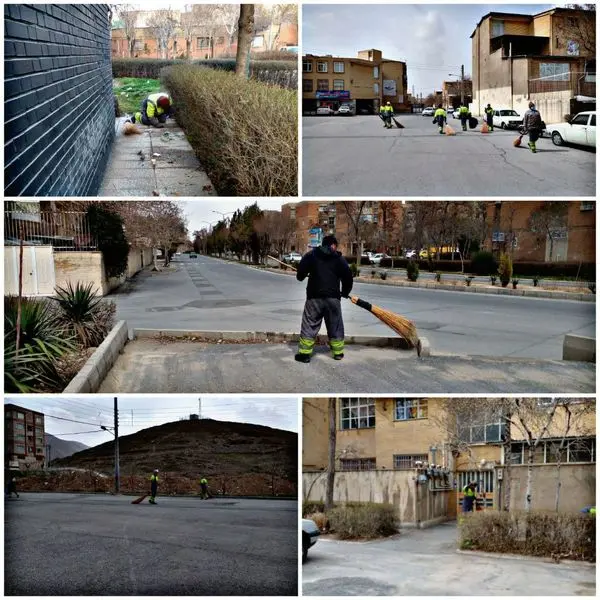 استقبال از بهار ۱۴۰۱، با اجرای طرح پاکسازی "محله به محله" شهر اراک