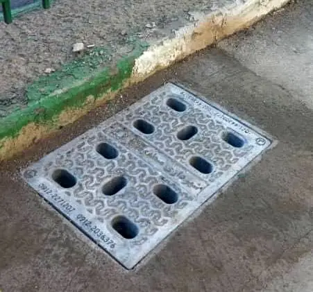 اجرای عملیات همسطح سازی دریچه در منطقه 3 تهران