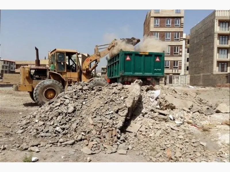 کارخانه تبدیل نخاله به مصالح ساختمانی تهران افتتاح شد
