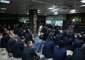 برگزاری آیین سوگواری حضرت امام حسین (ع) در بانک پارسیان

