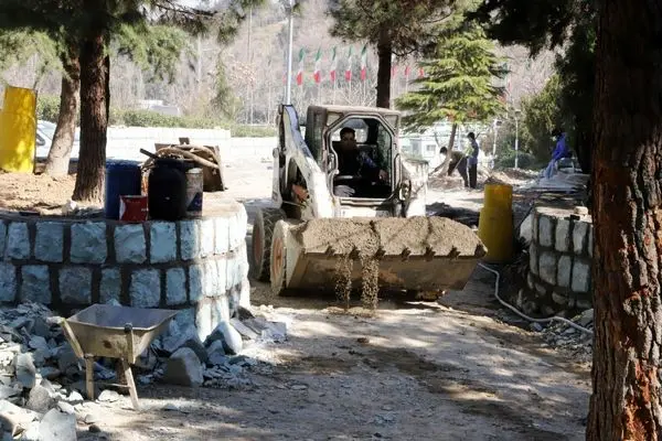 بازدید شهردار منطقه ۷ از روند اجرای پروژه های توسعه محله ای ۱۴۰۰