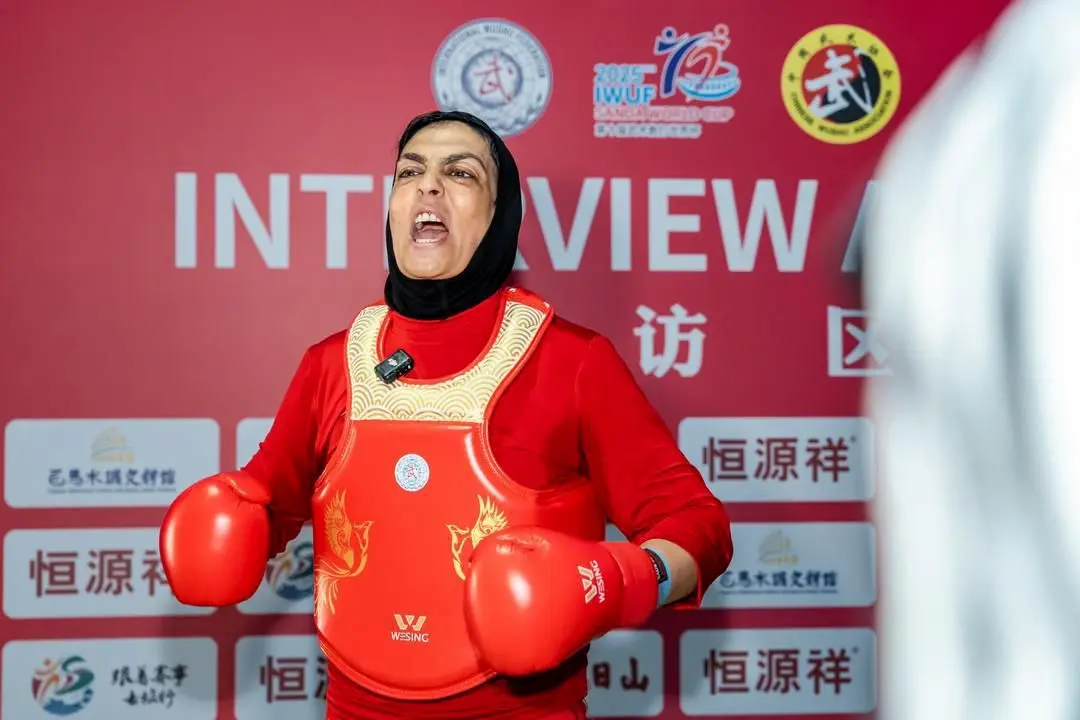 شهربانو منصوریان طلایی شد