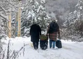 بارش برف و باران در برخی استان‌ها