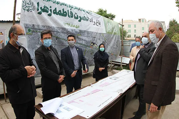 بازدید رئیس مرکز مطالعات و برنامه ریزی شهر تهران ازپروژه پروژه احداث باغ راه حضرت فاطمه زهرا (س)

