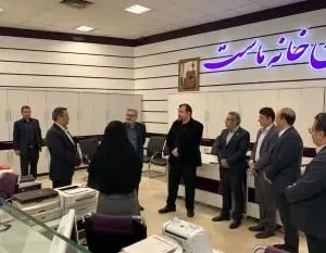 بازدید معاون طرح و برنامه بانک ایران زمین از شعب استان خراسان رضوی و شمالی