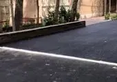 پخش بیش از سیزده هزار تن آسفالت در طرح خدمت (مضاعف) در منطقه ۲۱ شهرداری تهران

