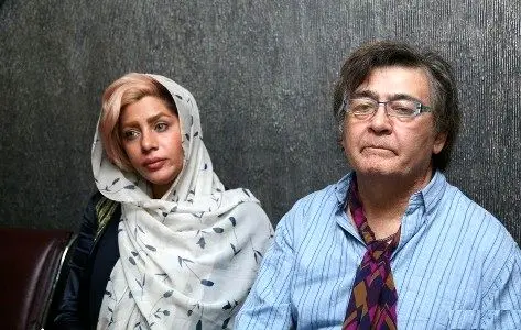 تیپ متفاوت بازیگر پیشکسوت با همسر فوق العاده جوانش+عکس