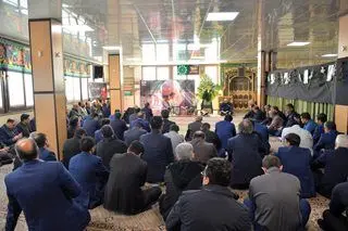 مراسم تجلیل از سردار شهید سپهبد حاج قاسم سلیمانی در بیمه آسیا برگزار شد