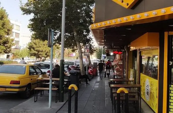 آغازطرح ساماندهی اغذیه فروشیهای  خیابان ستارخان