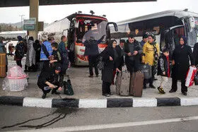 اعزام اتوبوس‌های برون‌شهری به مرزهای اربعینی

