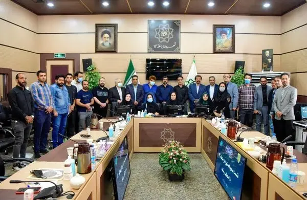 نشست خبری محمد امین سالاری پور شهردار منطقه با اصحاب رسانه برگزار شد