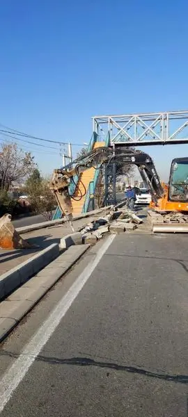 آغاز عملیات اجرایی احداث پهلوگاه بزرگراه آزادگان با نظارت معاونت فنی و عمرانی شهرداری منطقه ۱۹