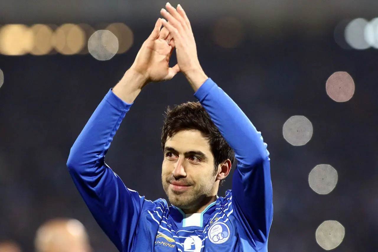 طرح موزاییکی هواداران استقلال برای خسرو حیدری