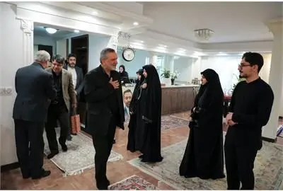 دیدار مرتضوی با خانواده شهید مالک رحمتی

