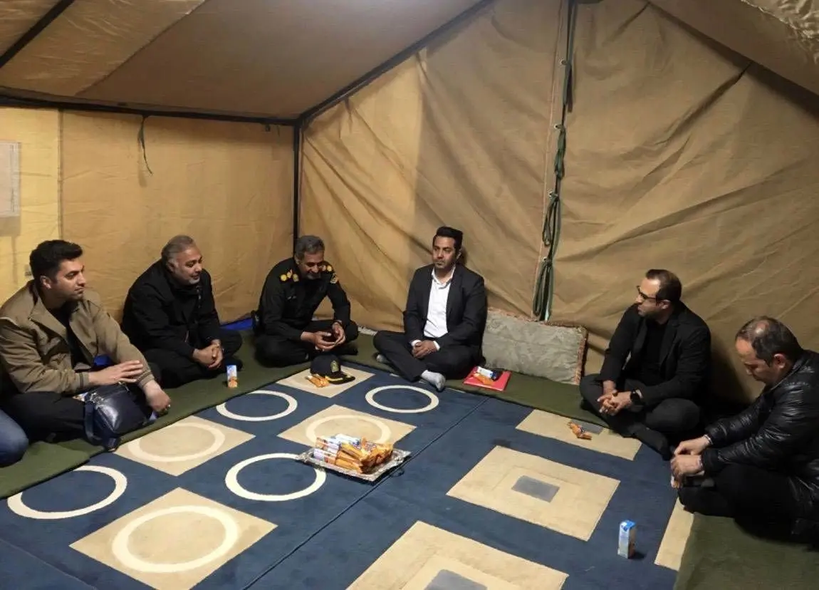 تقدیر شهردار ناحیه ۱ از رئیس و پرسنل کلانتری ۱۰۹ بهارستان