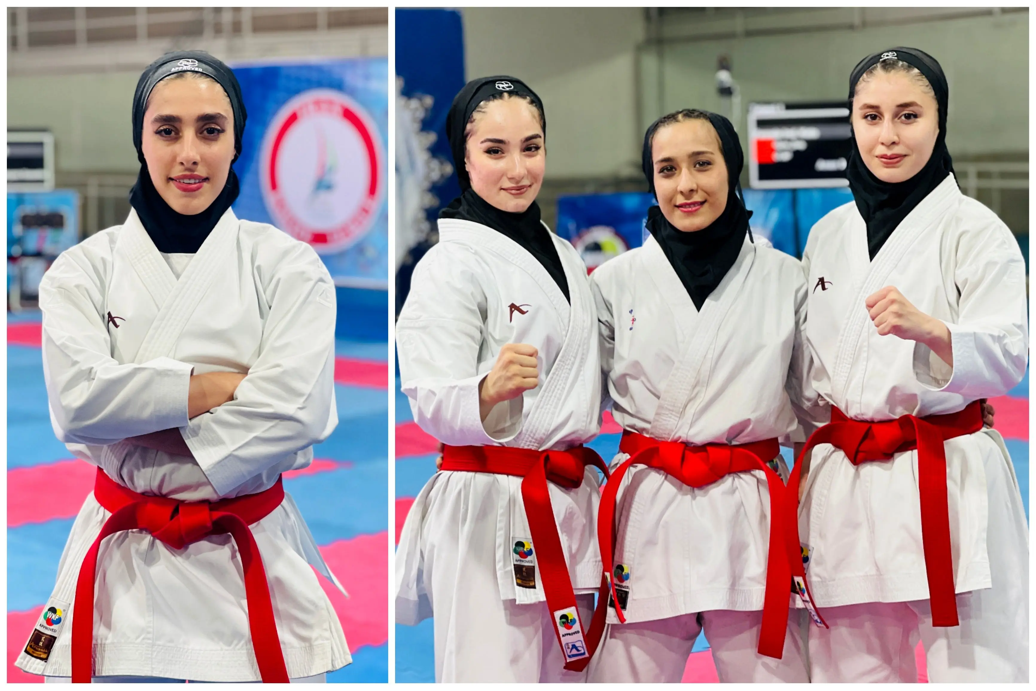 معرفی نفرات برتر کاتا بانوان جهت حضور در قونیه