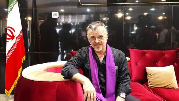 مهدی فخیم زاده در کنار همسرش + عکس