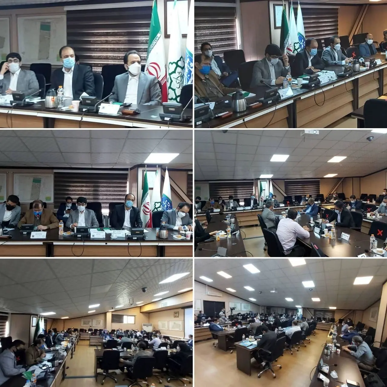 برگزاری جلسه نظارت ستادی منطقه ۱۲