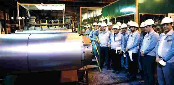 تولید کلاف سرد با عرض نامتقارن

