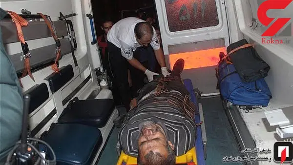 سقوط مرد میانسال در چاه آسانسور + تصاویر