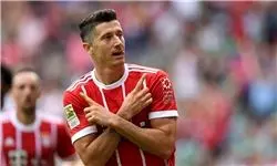 مقایسه عملکرد رونالدو و لواندوفسکی+عکس