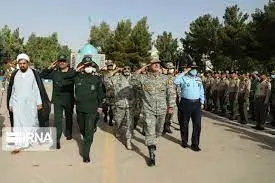 برگزاری صبحگاه مشترک نیروهای مسلح جمهوری اسلامی ایران در منطقه اصفهان