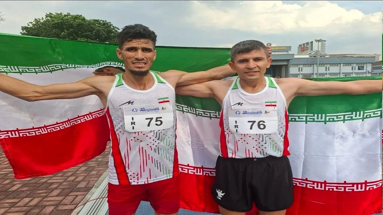 عنوان قهرمانی و نایب‌قهرمانی دو ۳۰۰۰ متر به ایران رسید