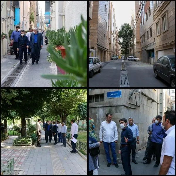 پیمایش 21000 قدمی در محله دستغیب

