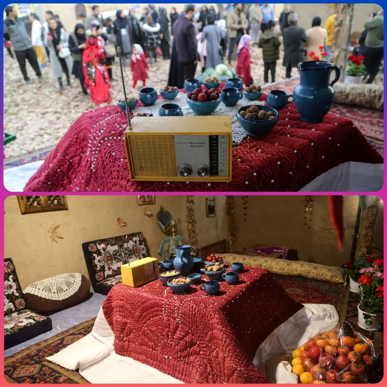 از قصه گویی برای کودکان تا برپایی گذر پاییزی در باب الرضای تهران