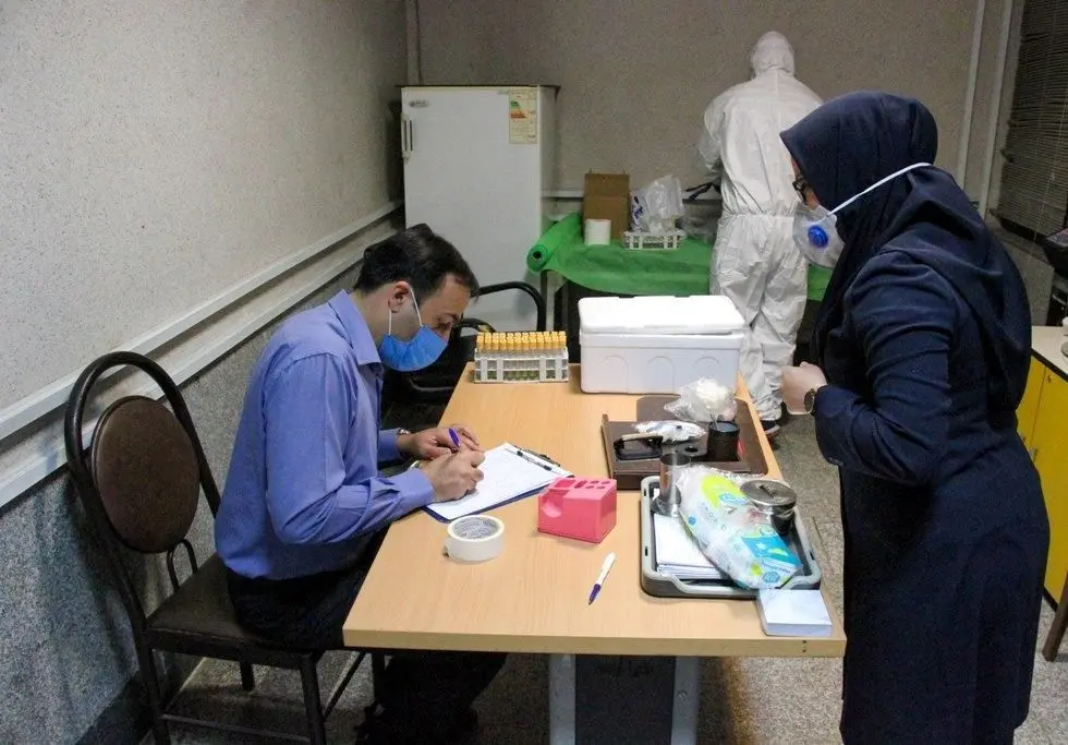 اجرای مرحله دوم طرح غربالگری ویژه کارکنان منطقه۹

