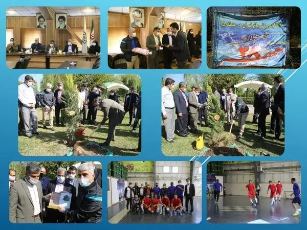 افتتاح ورزش باغ تهران در بوستان آزادگان منطقه 15

