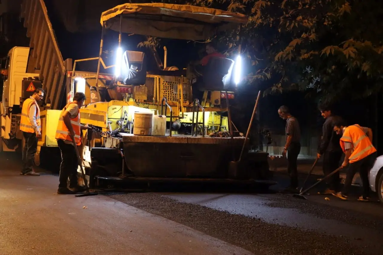 پخش 40 هزارتن آسفالت  در معابر