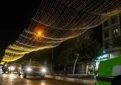 ایجاد حس نشاط و سرزندگی در منطقه یک، با نصب المان های بصری عیدانه 