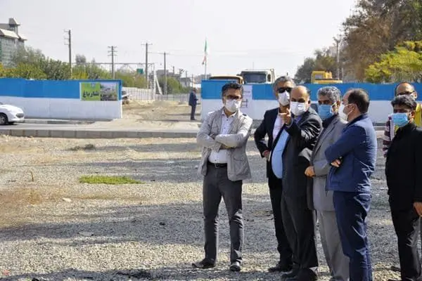 استمرار بازدیدهای میدانی از پروژه احداث محور شارباغ