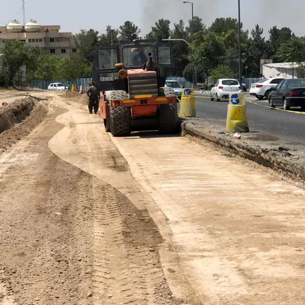 پخش بیش از ۱۴ هزار تن  آسفالت در بزرگراه های شمال شرق تهران